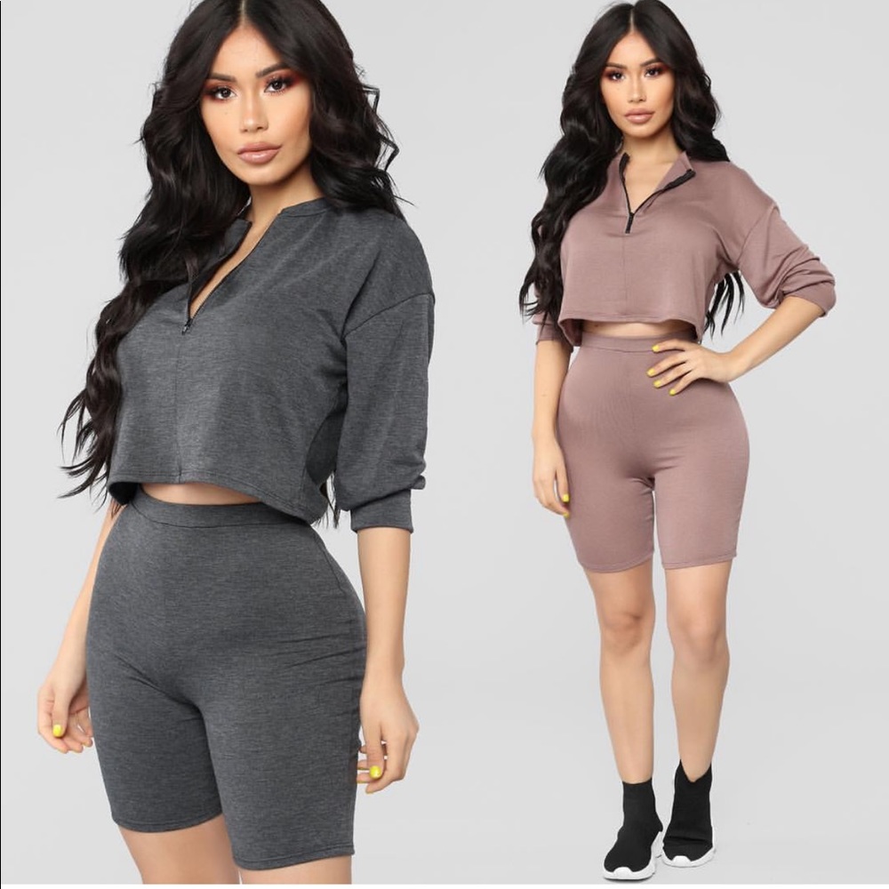 Fashion Nova Chicago Short Set